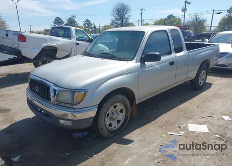 2003 Toyota Tacoma из США, поврежденный, VIN 5TEVL52N83Z212524